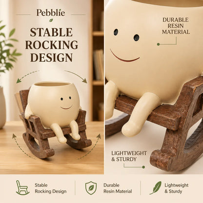 Pebble Rocking Plant