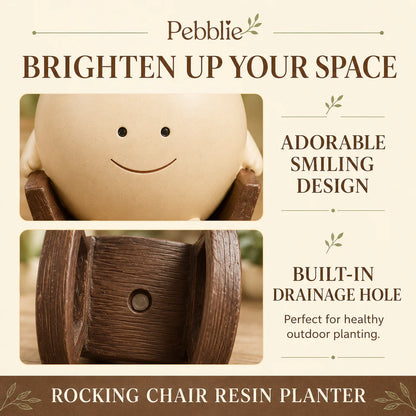 Pebble Rocking Plant